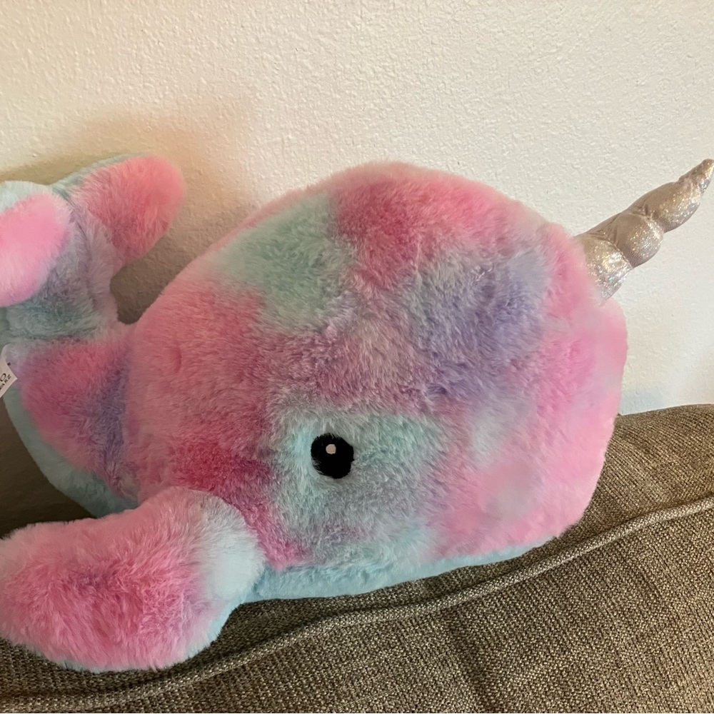 FAO Schwarz 17” Narwhal Lights & Sounds Plush